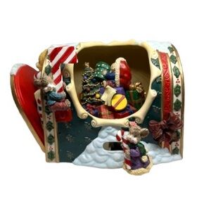 Vintage C KAO Christmas Music Box